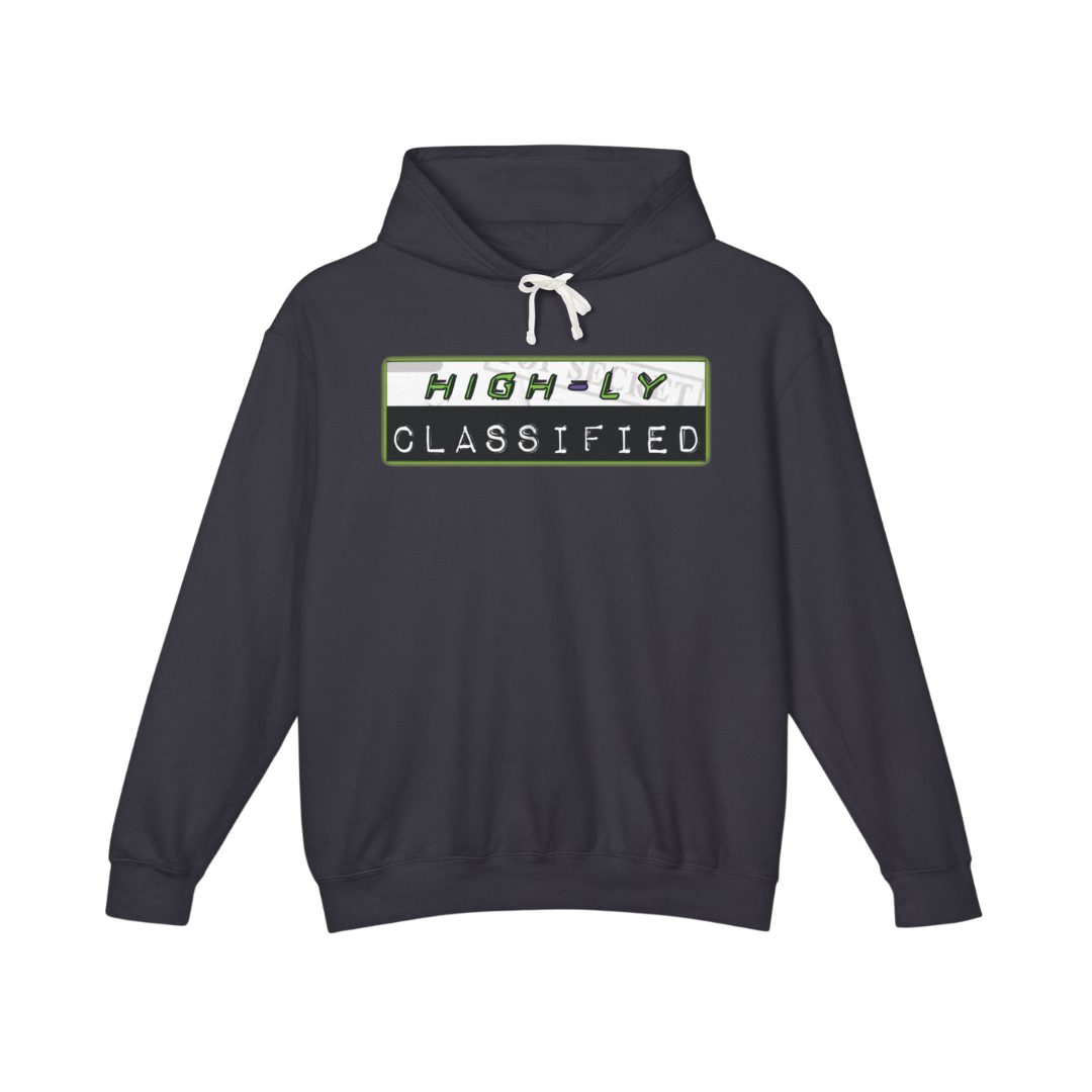 ALIEN WEED EYES White Hoodie