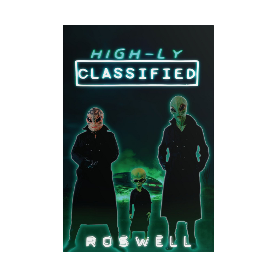 high-ly CLASSIFIED: ROSWELL (episode 1 poster)