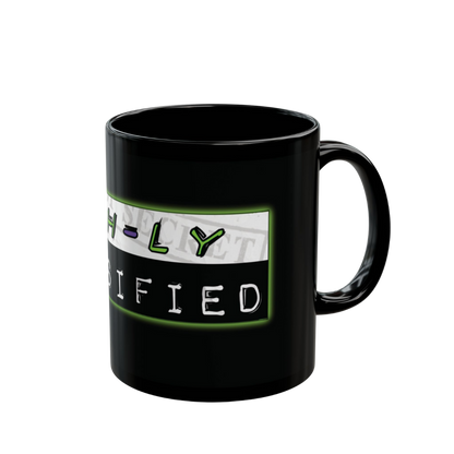 high-ly CLASSIFIED mug - BLACK EDITION