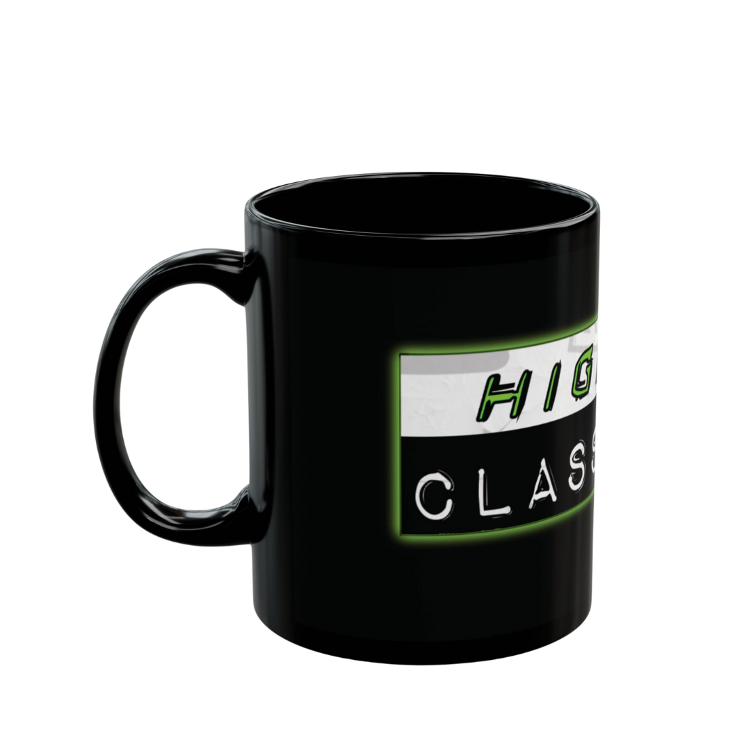 high-ly CLASSIFIED mug - BLACK EDITION