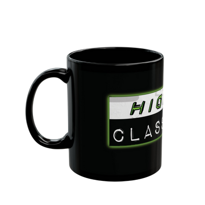 high-ly CLASSIFIED mug - BLACK EDITION