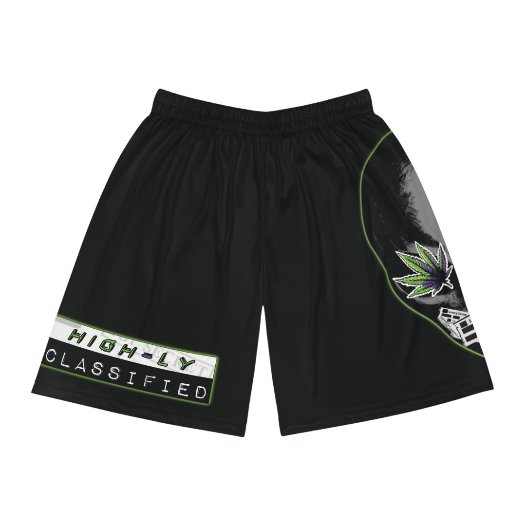 Highly Classified Galactic Streetwear Basketball Shorts