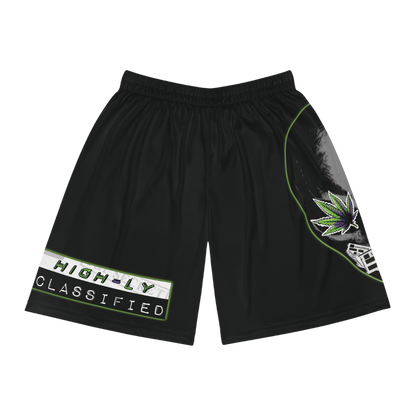 Highly Classified Galactic Streetwear Basketball Shorts