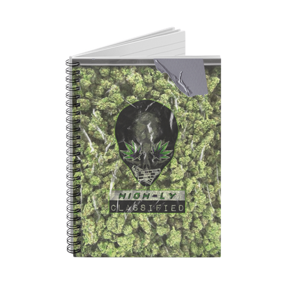 Highly Classified Alien Weed Notebook