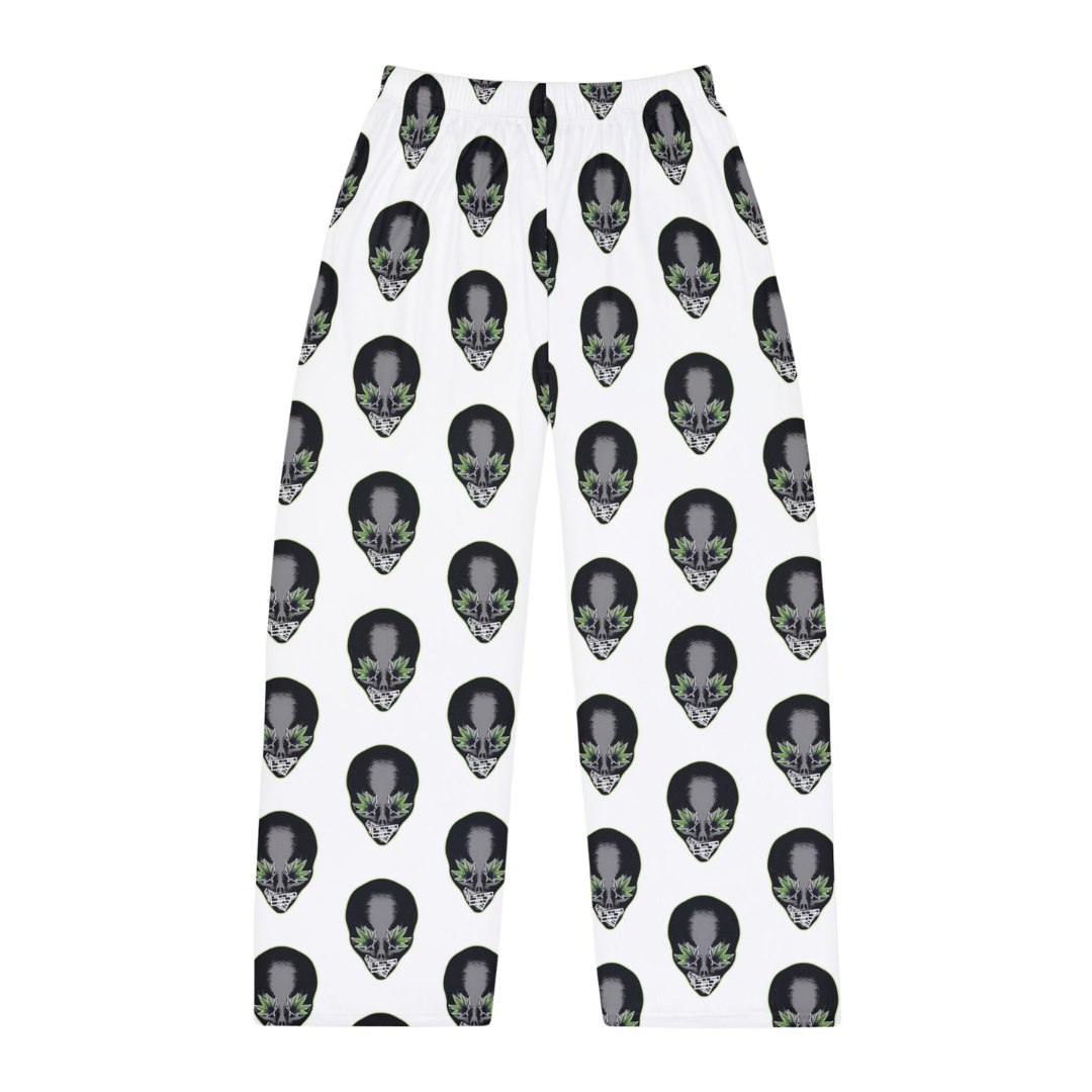 Men's Pajama Pants (AOP) white